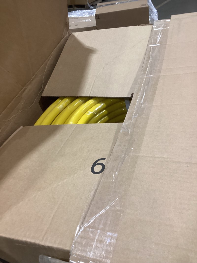Condition photo showing Good Condition for CSST 3/4" Gas Line 148ft Corrugated Stainless Steel Tubing Flexible Gas Line 3/4inch Natural Gas Hose Pipe Kit With 2 Male Adapter Fittings 148 Ft 3/4"