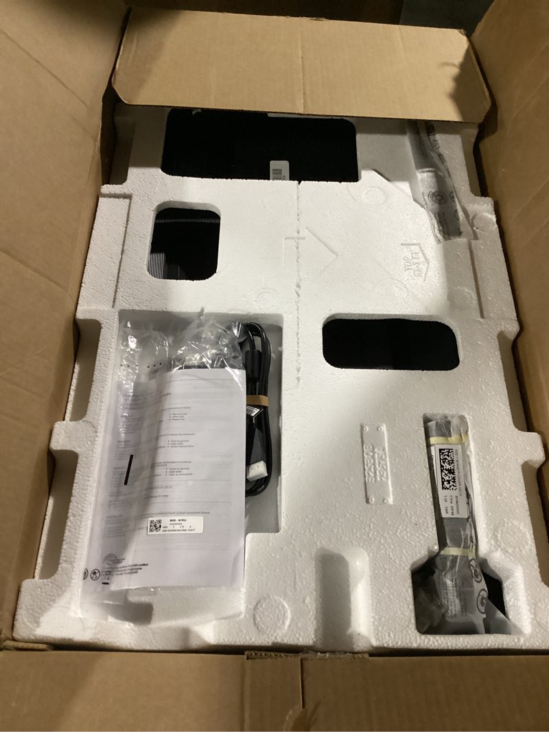 Condition photo showing As Is for samsung 32-inch flat computer monitor, 75hz, borderless display, amd freesync, game mode, advanced eye care, hdmi and displayport, ls32b304nwnxgo, 2024