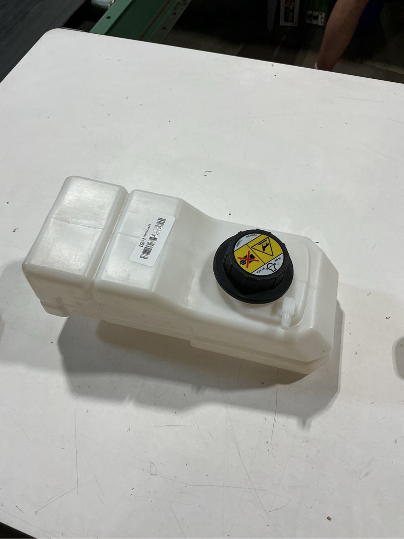 Condition photo showing Good Condition for engine coolant tank water radiator reservoir expansion 6736379 for bobcat skid steer loader s130 t140 t35105 t35105l t35105s t35105sl t35140s t36120sl t40140 t40180 tl358 tl360
