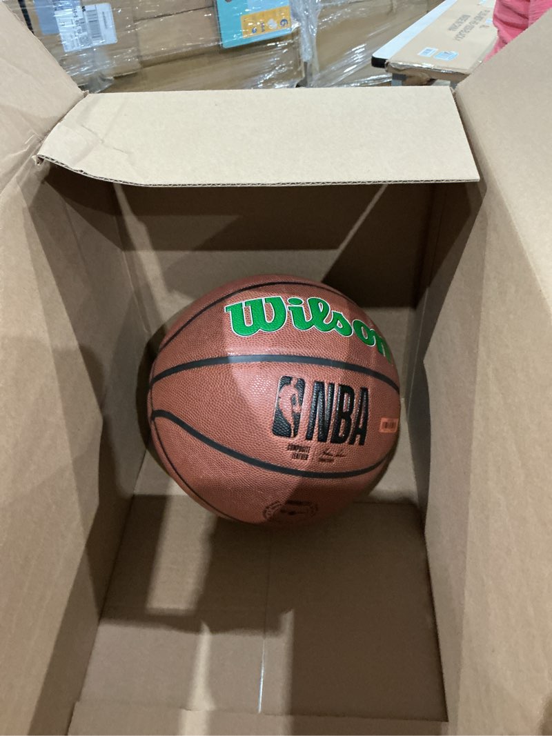 Condition photo showing Good Condition for wilson nba team alliance basketballs - size 7-29.5" boston celtics