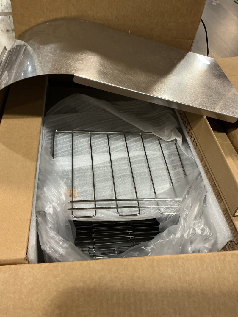 Condition photo showing Good Condition for hiteemer commercial toaster 300 slices/hour conveyor toaster oven for restaurant heavy duty 2200w electric stainless steel toaster conveyor belt with handle for cafes, bagel shops