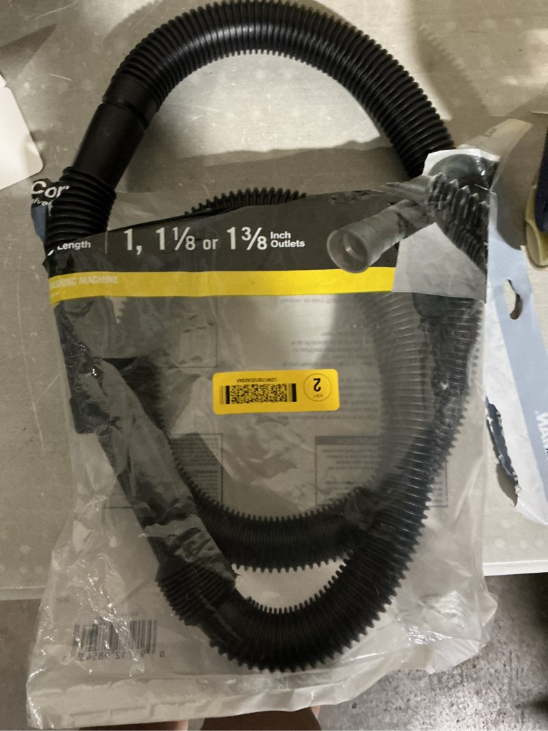 Condition photo showing Good Condition for eastman 6-ft 800-psi pvc washing machine drain hose