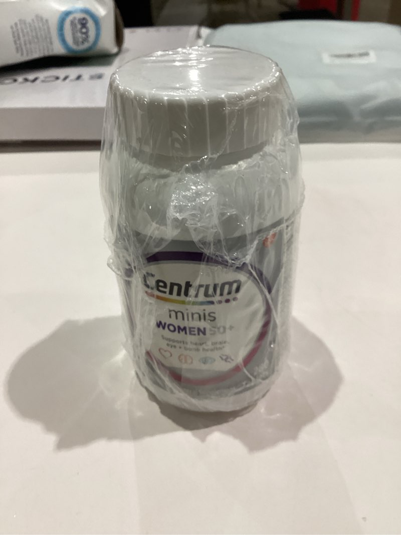 Condition photo showing New/Like New for Centrum Minis Silver Women's Multivitamin for Women 50 Plus, Multimineral Supplement with Vitamin D3, B Vitamins, Non-GMO Ingredients, Supports Memory and Cognition in Older Adults - 280 Ct