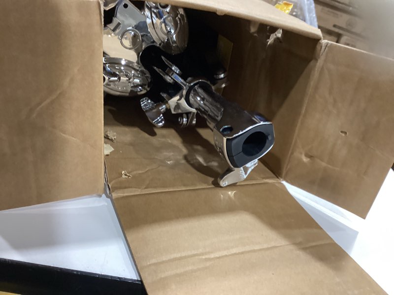 Condition photo showing As Is for polar lights cymbal stand, adjustable cymbal stand for drum hardware percussion mount holder gear set drum hardware set for mounting crash, ride, splash cymbals, double braced legs with rubber feet