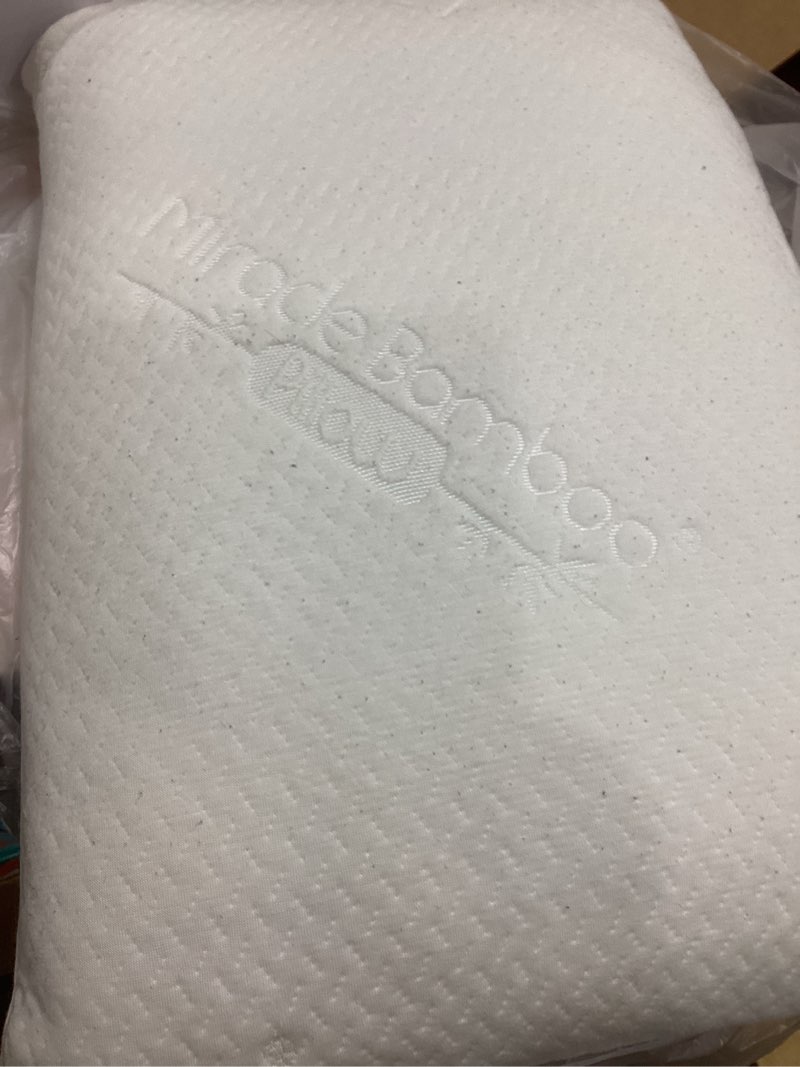Condition photo showing As Is for pillow for sleeping, standard, white