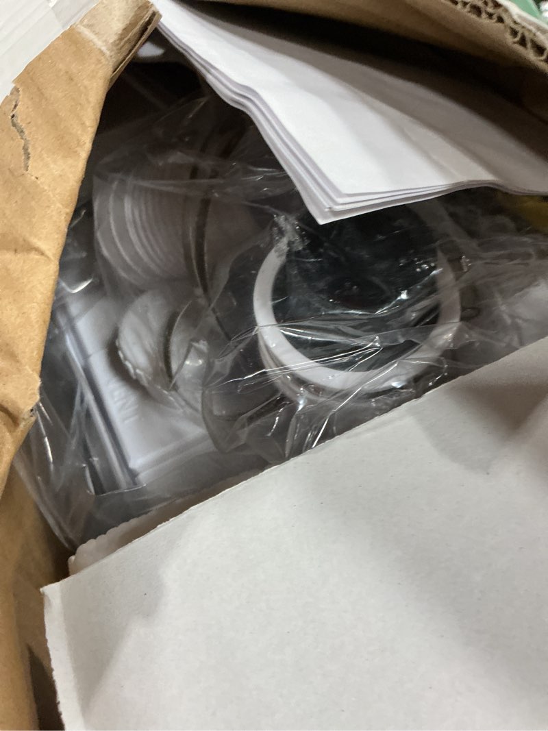 Condition photo showing New/Like New for 1200w macerator pump – 2800gph, 28ft vertical lift toilet water pump with anti-backflow, pcb smart control, ipx4 waterproof, macerator pump basement for toilet, sink, bathroom etc.