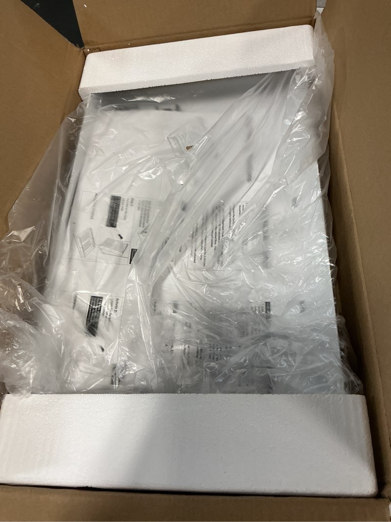 Condition photo showing Good Condition for Kitstorack Pull out Cabinet Organizer, Expandable(12"-20") Heavy Duty Slide out Drawers Fixed with Adhesive Nano Film for Pots, Roll out Shelf Storage for Kitchen Base Cabinet Organization(White) White 21"D×12"-20"W(1 Pack)