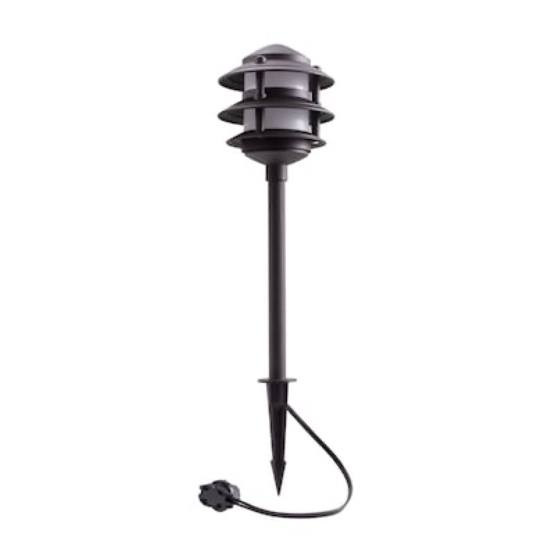 100+ bought last week Harbor Breeze 25 -Lumens Bronze Low voltage Hardwired LED Outdoor Path Light 3000-K