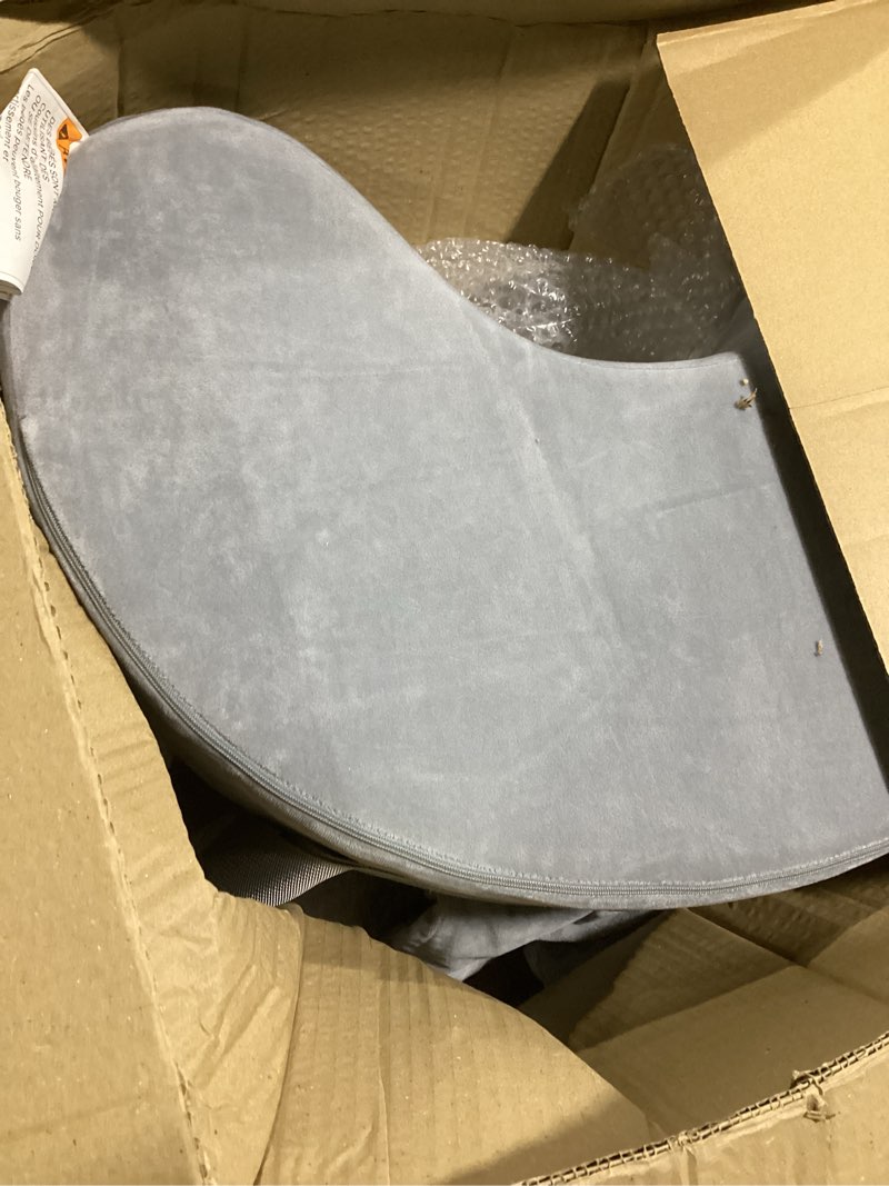 Condition photo showing Good Condition for momcozy cozypro nursing pillow - all around lumbar & arm support - safety guard, firm & springy memory foam-stable, ergonomic support, easier breastfeeding, wider cushion, adjustable, removable cover cozypro-grey (with lumbar support) cozypro