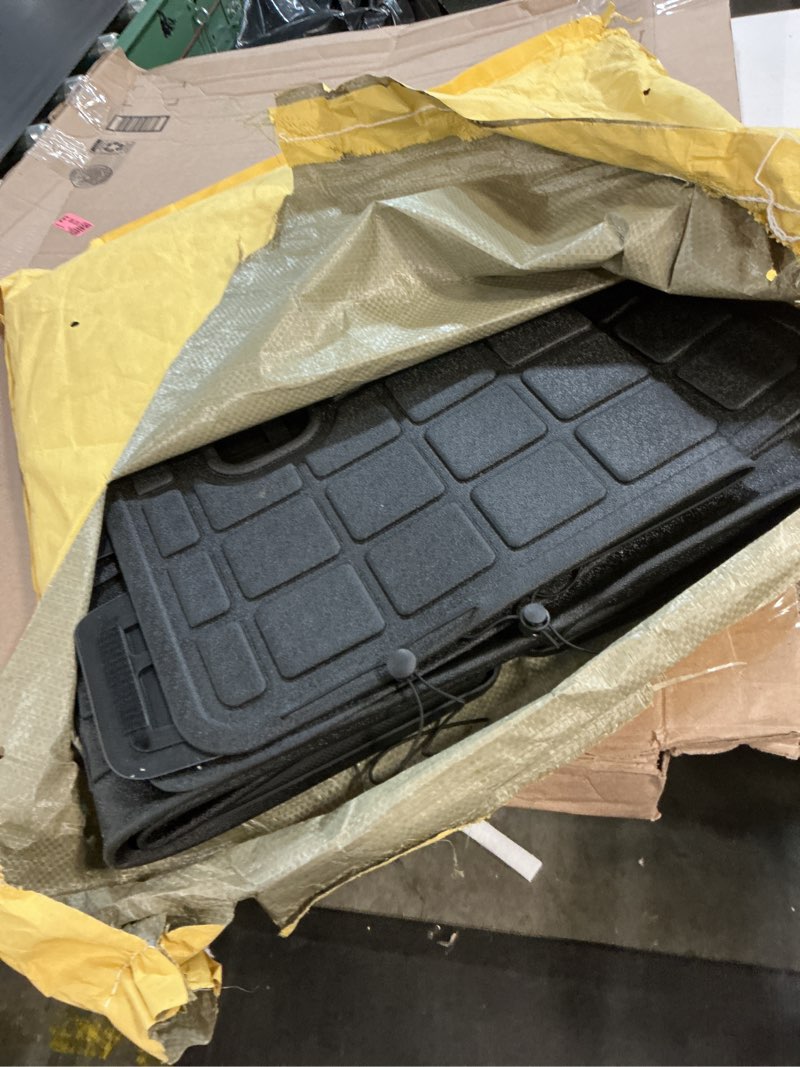 Condition photo showing Good Condition for cargo mat with backrest protection for 2026 honda passport,tpe all weather protection cargo liner with velcro rear seats backrest car accessories-black for 2026 passport 2-ni-1 cargo mat