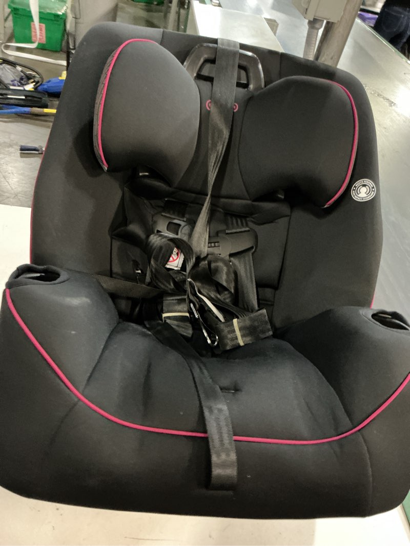 Condition photo showing As Is for cosco kids easy elite slim all-in-one convertible car seat, framboise