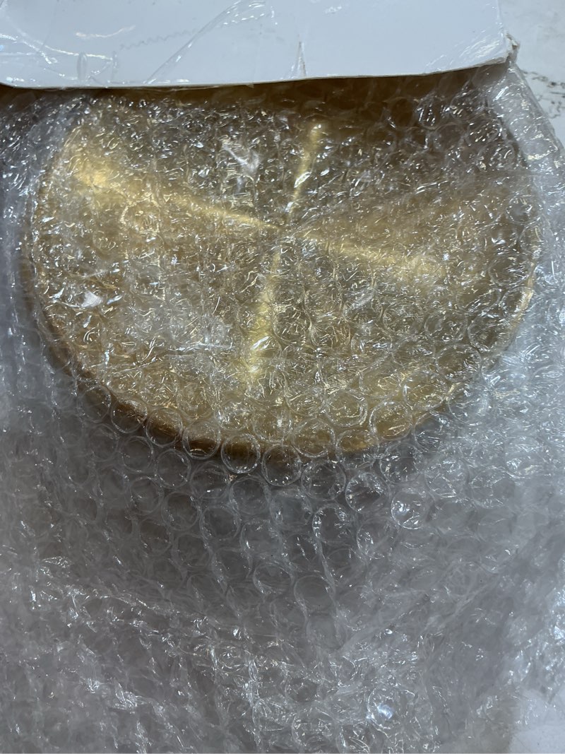 Condition photo showing Good Condition for nuogo 20 pieces stainless steel gold plates 5.5 inch gold dinner plates metal serving tray dessert dishes for bbq, salad, snack, desserts, food serving, outdoor camping gold 5.5 inch