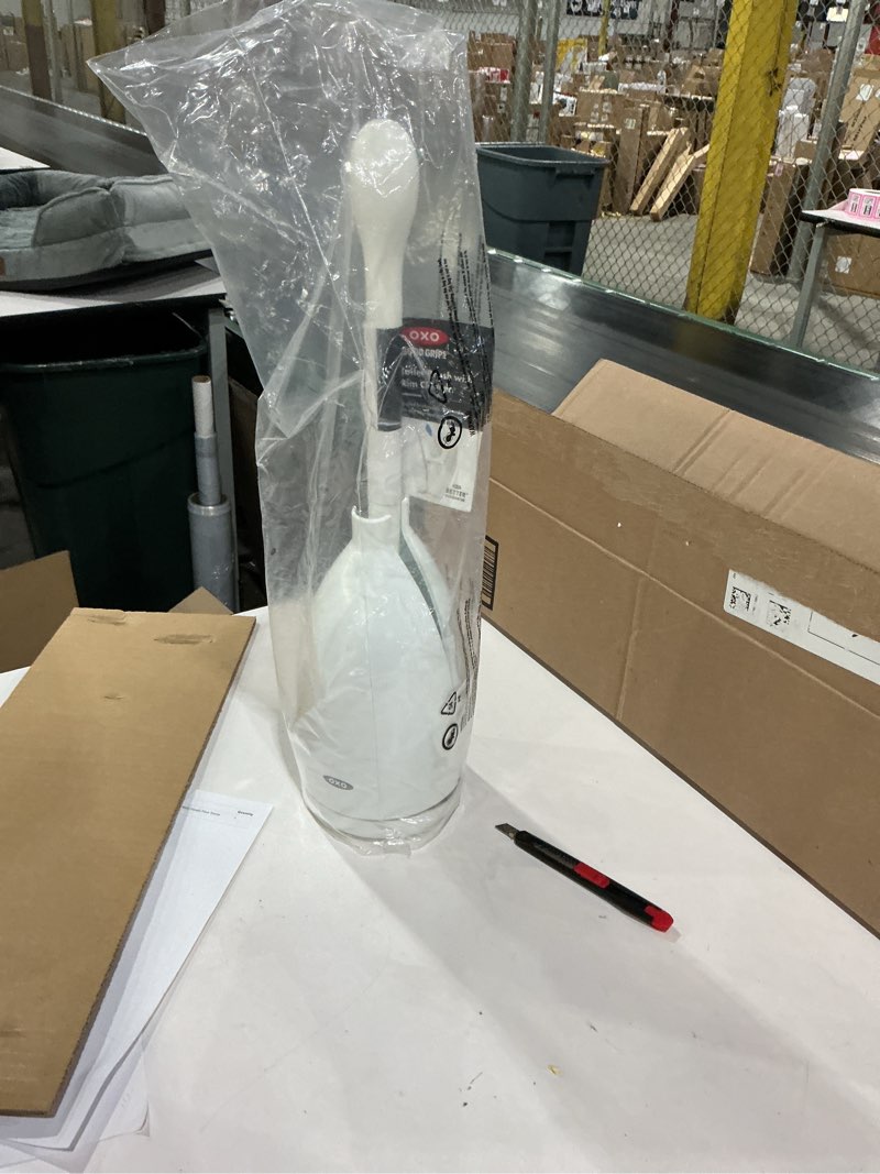 Condition photo showing Good Condition for OXO Good Grips Toilet Brush, White