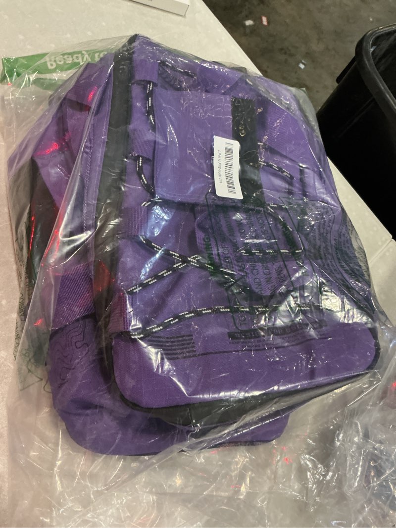 Condition photo showing Good Condition for 22l beach cooler lunch box(25 cans), 14.6 * 9 * 9 in lightweight insulated tote with 600d tear-resistant material, leakproof soft cooler for family beach trips & bbqs & outdoor camping purple