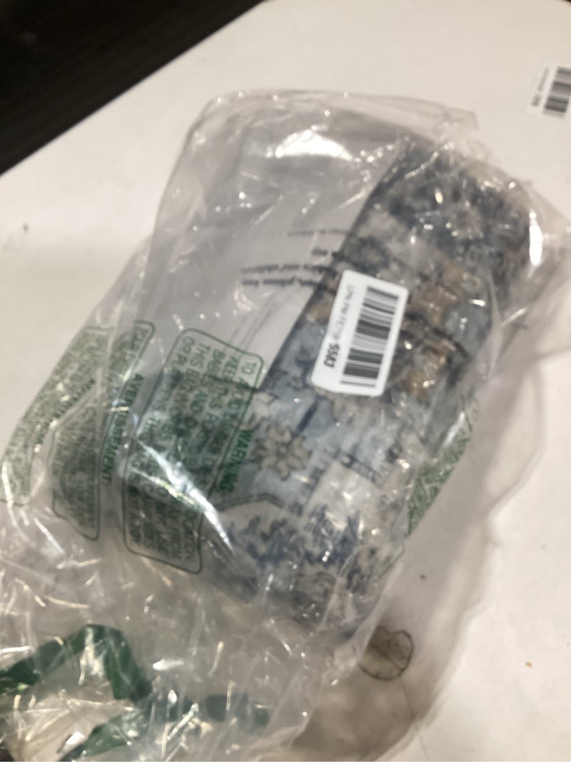 Condition photo showing Good Condition for Lahome Oriental Kitchen Runner Rug Non Slip, 2x5 Washable Hallway Runner with Rubber Backing, Vintage Hallway Rug Ultra-Thin Soft Carpet for Bedroom Bathroom, Blue Blue 2'x5' (Runner)