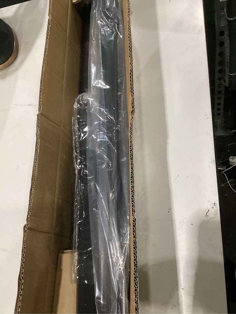 Condition photo showing As Is for metty metal hand rails for outdoor steps,2 step stair handrail & indoor stair railing kit?metty metal railings for outdoor steps and hand rails for seniors for porch railing black-straight 2 step 1
