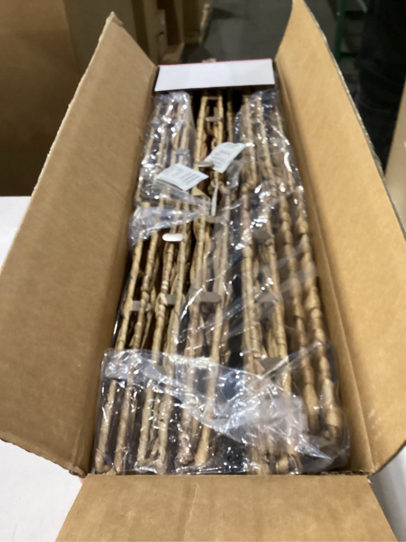 Condition photo showing New/Like New for Storage Baskets 11x11inch Cube Baskets 4 pcs Baskets,Foldable Handwoven Water Hyacinth Laundry Organizer,Cube Storage Baskets