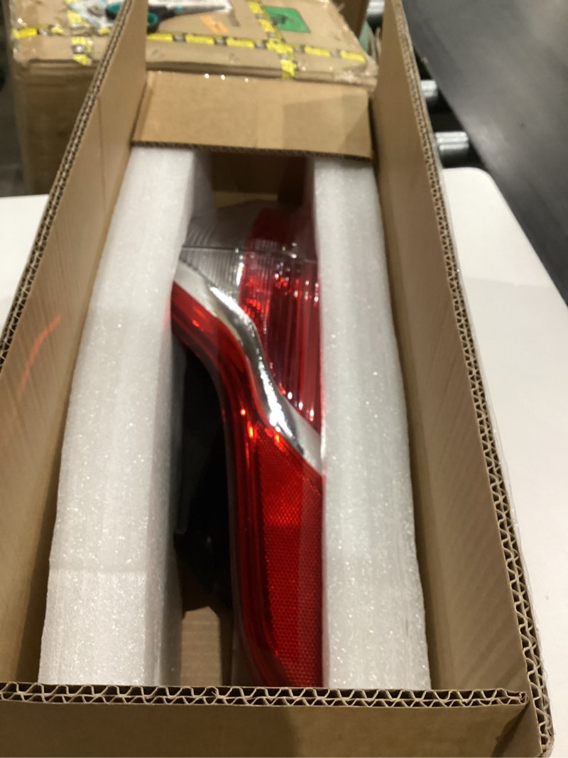 Condition photo showing Good Condition for For 2013-2016 Ford Escape Outer Right Passenger Side Tail Light Lamp with Bulb