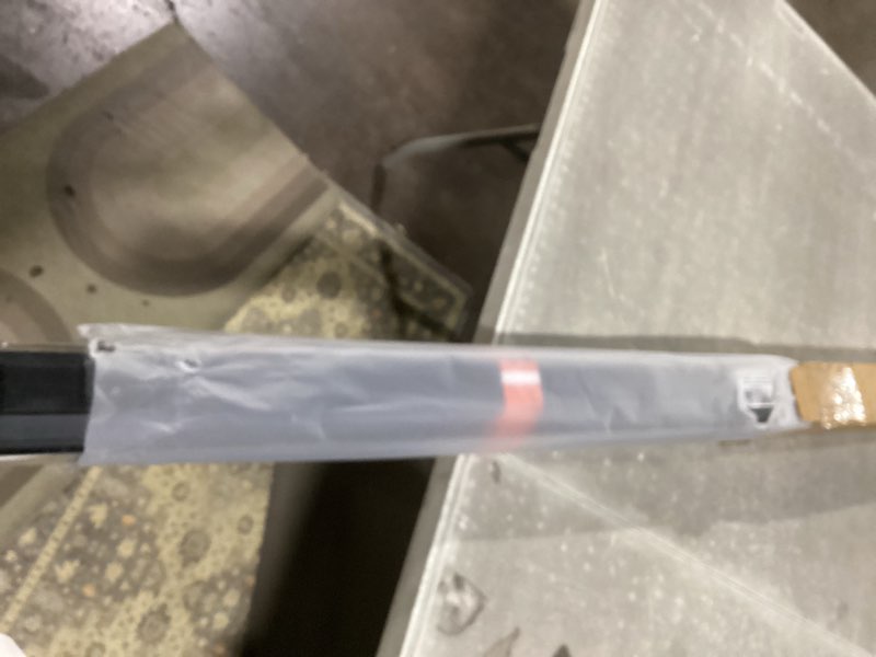 Condition photo showing New/Like New for Cordless Blackout Roller Shades Blinds for Windows Free-Stop,Pull Down Room Darkening with Valance,Thermal Insulated Woven Fabric Window Door Blinds for Home,Office,Grey 35.5" W x 72" H 35.5"W x 72"H Grey