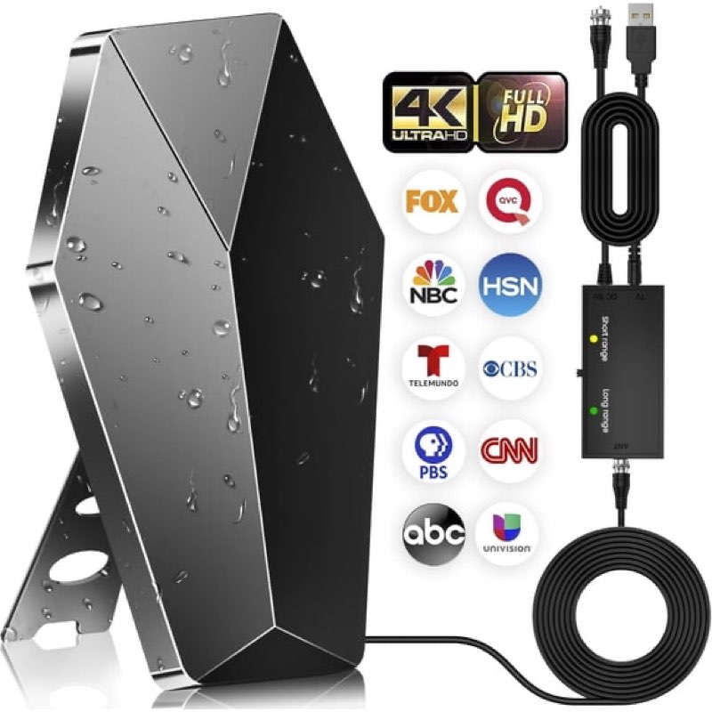 strongest indoor tv antenna up 3600+ miles range, 2026 best digital antenna for smart tv outdoor, am