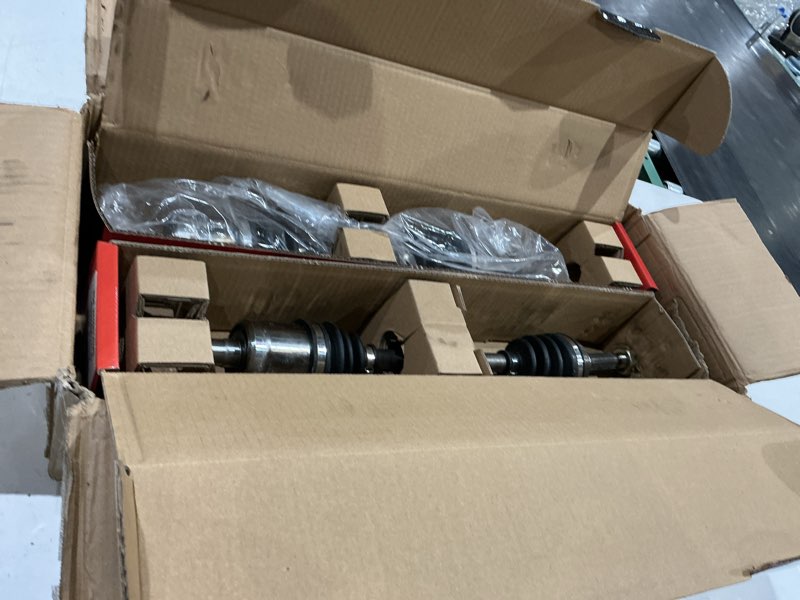 Condition photo showing Good Condition for a-premium set of 2 front cv axle shaft assembly | compatible with suzuki eiger 400 4x4 2002-2007, front driver and passenger side, replace# 54902-38f01