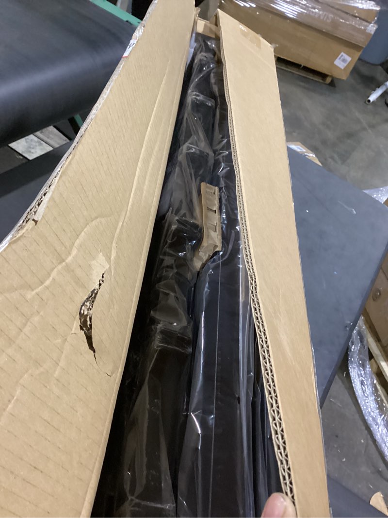 Condition photo showing New/Like New for sweetcrispy full size 18 inch platform bed frame, heavy duty metal foundation frame, noise-free sturdy steel slats, underbed storage, no box spring needed, quick setup 18 inch full
