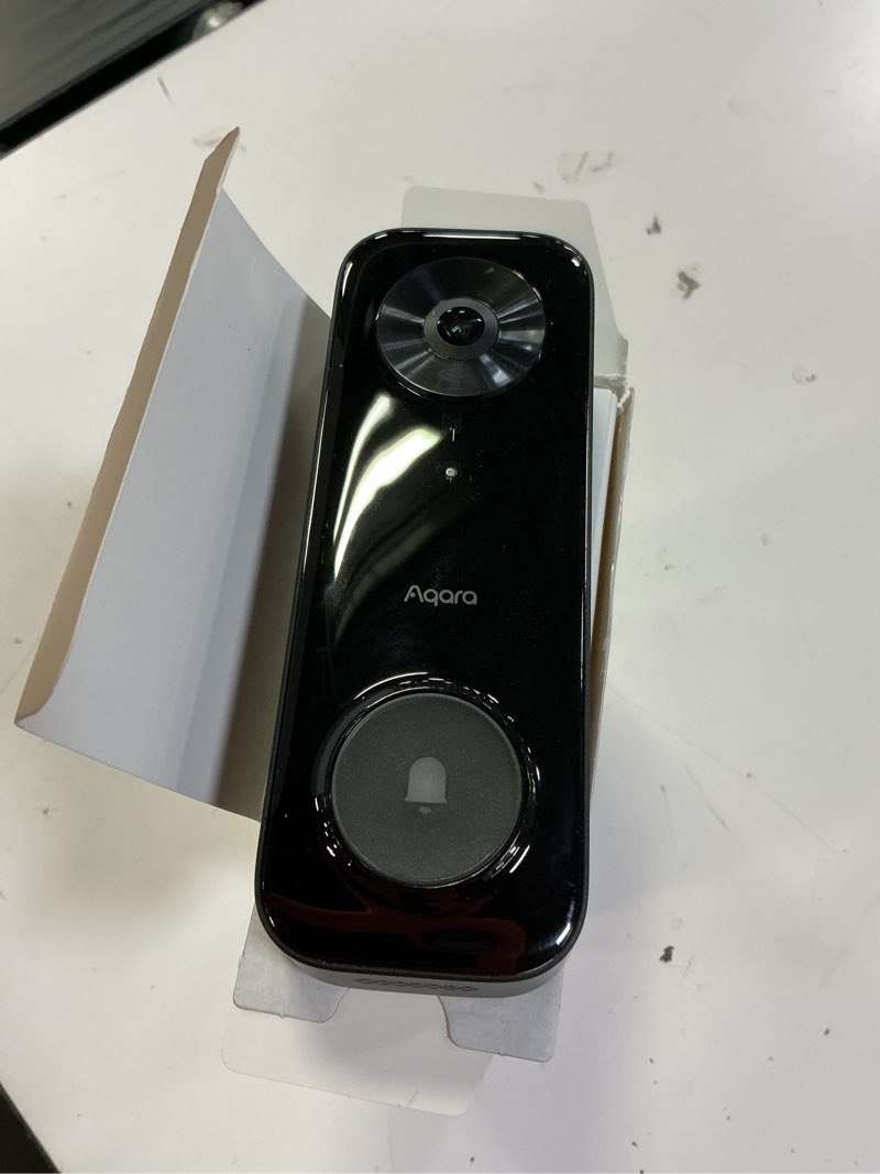 Condition photo showing Good Condition for aqara doorbell camera g400 with chime, wired/poe, homekit secure video, 2k hd head-to-toe view, 2-way audio, 2.4/5ghz wi-fi 6, supports alexa/google/smartthings, local detection & 24/7 recording, ip65