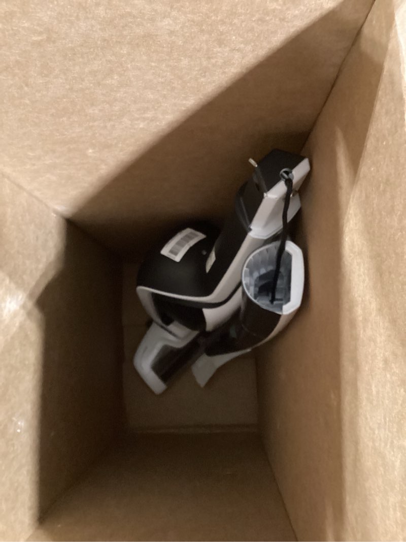 Condition photo showing As Is for electrolux ergorapido cordless 2-in-1 vacuum cleaner with high suction power and 180° easysteer mobility, 48-minute run time, 2 power modes, satin white standard