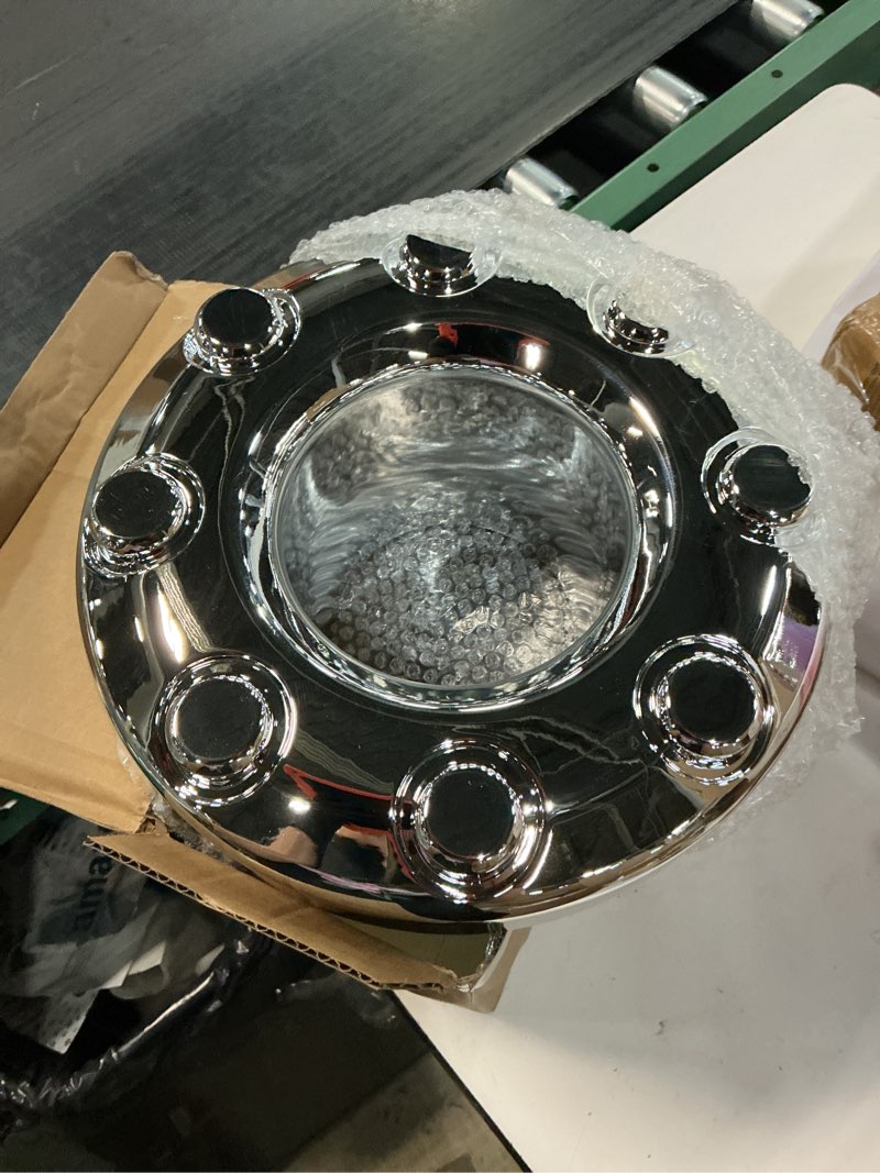 Condition photo showing Good Condition for replacement for dually front 4x4 open wheel center hub cap hubcap 2005-2018 ford f350 f-350 dually pickup truck drw 5c3z1130ta 1 pcs