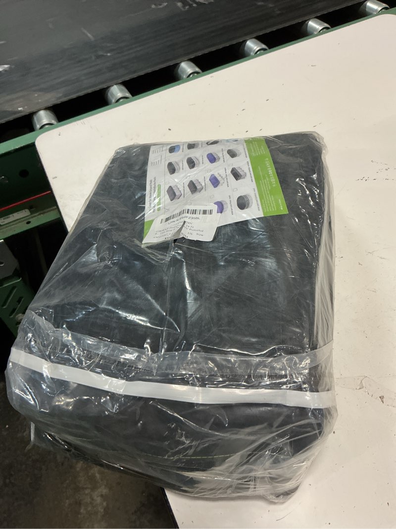 Condition photo showing Good Condition for uirway 18 ft round pool cover with reflective strips, swimming pool cover for above ground pools, solar cover including rope tie and luminous ground nails, pu tarp snug fit for uv protected