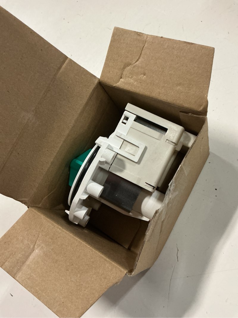 Condition photo showing Good Condition for a00126401 drain pump assembly by seentech - compatible with frigi-daire dishwasher replaces part number:154736201,5304492415,ps8689824