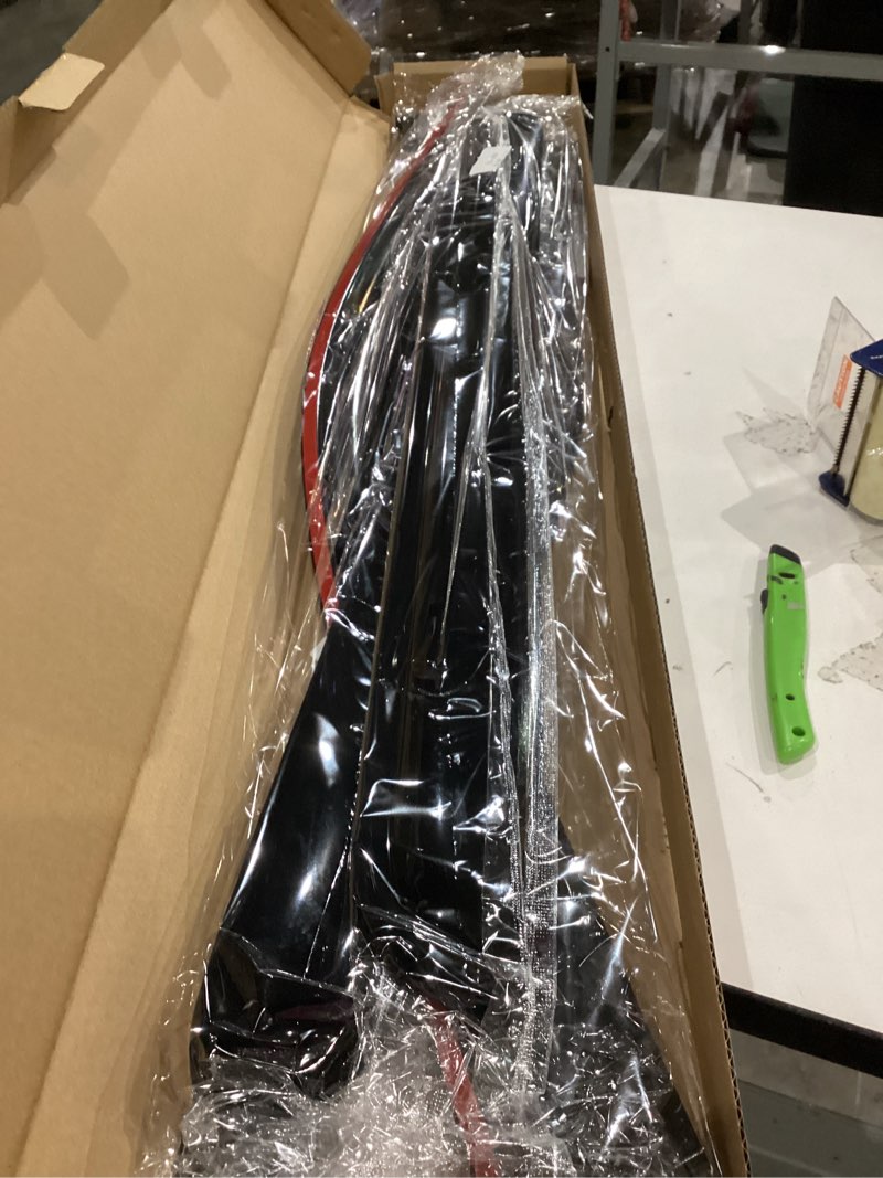 Condition photo showing New/Like New for window visors rain guards for 2019-2026 chevy silverado/gmc sierra 1500 crew cab, out-channel window vent wind deflectors visors shades for 20-26 silverado/sierra 2500hd 3500hd crew cab 2019-2024 silverado/sierra 1500 crew cab