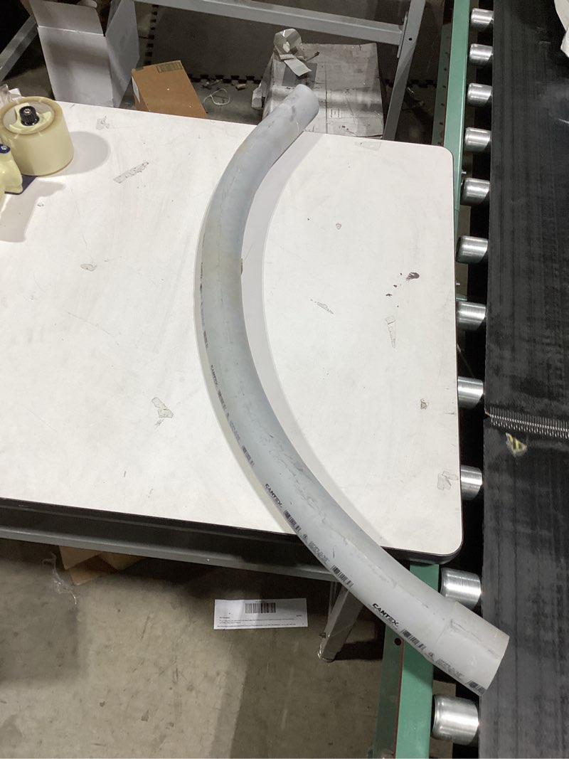 Condition photo showing As Is for CANTEX 2-in 90 -Degree Schedule 40, PVC Elbow Elbow Conduit Fittings