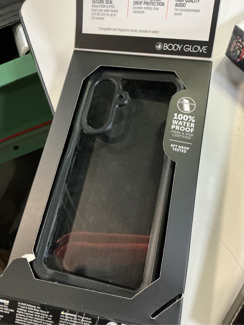Condition photo showing Good Condition for body glove waterproof tidal phone case for samsung galaxy a17 5g - black/clear