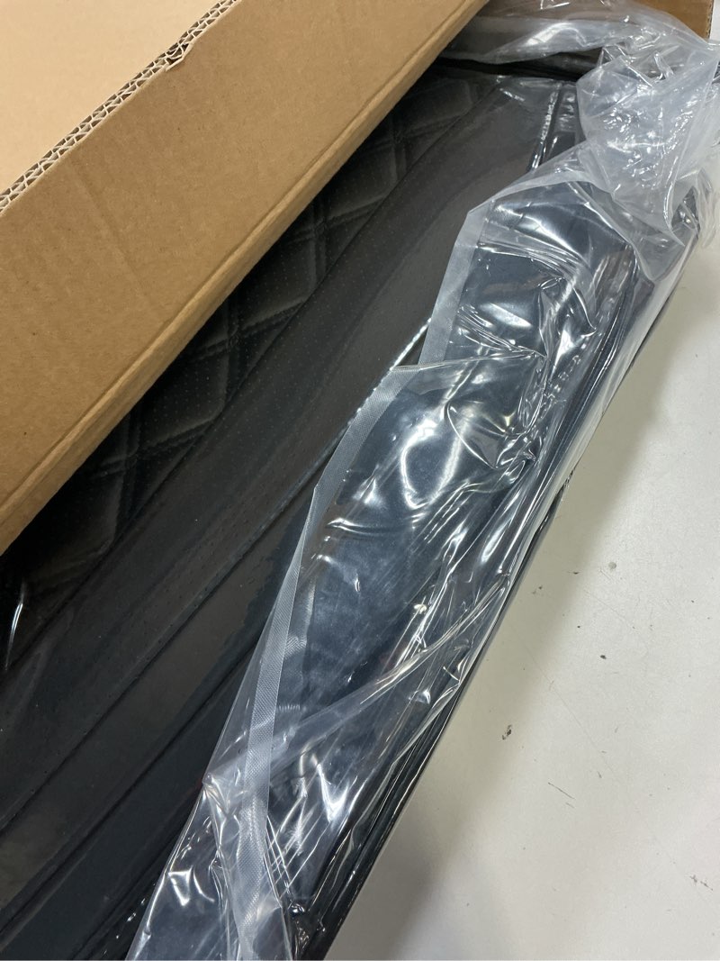 Condition photo showing New/Like New for Car Seat Cover, Seat Covers for Cars, Luxury Faux Leather Waterproof Seat Covers, Car Seat Protector Accessories Universal Fit Most Vehicles Black Front Pair