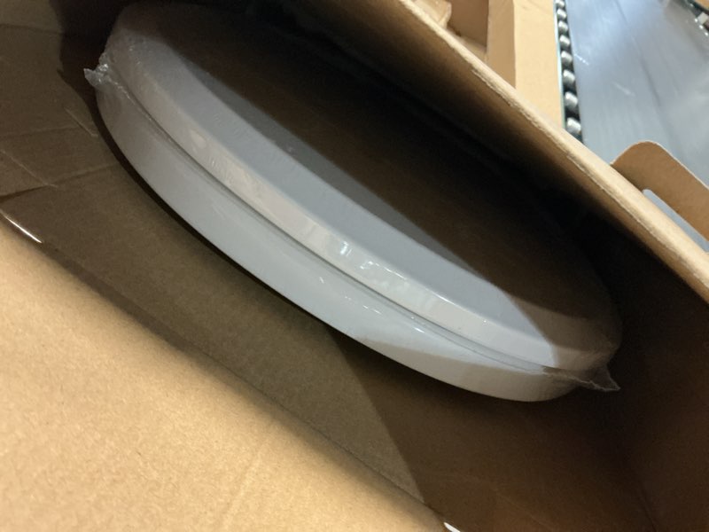 Condition photo showing Good Condition for brondell swash bidet toilet seat, non-electric, dual temperature, fits round toilets, white – dual nozzle system – with easy installation s102 - warm water round