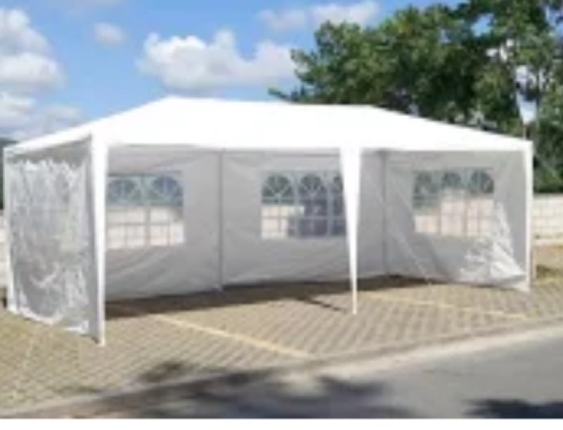 X20’ outdoor garden gazebo wedding party tent , durable canopy (incomplete 1 box only)