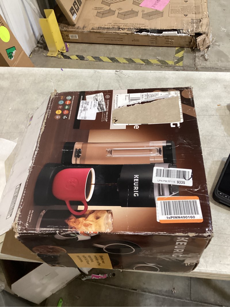 Condition photo showing New/Like New for keurig k-supreme single serve k-cup pod coffee maker, multistream technology, 4 brew sizes, 66oz dual-position removable reservoir, black black coffee maker