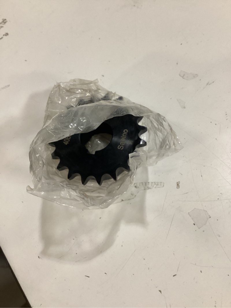 Condition photo showing Good Condition for #40 roller chain sprocket type b 1 1/8 inch bore 20 tooth, hardened antirust 1045 steel drive sprockets 40b20-1 1/8