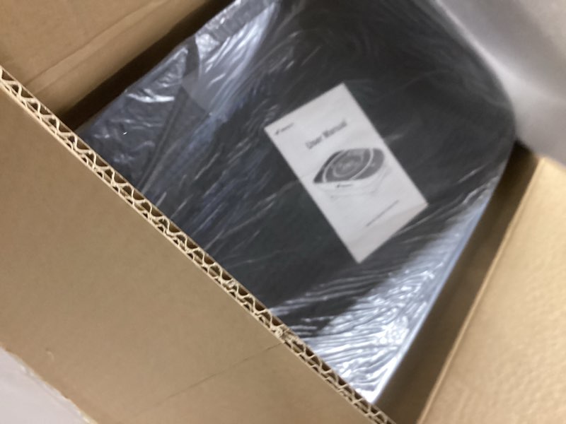 Condition photo showing Good Condition for MERACH Vibration Plate Exercise Machine, Curved Vibration Plate for Lymphatic Drainage Weight Loss, Vibrating Plate with Real-Time Calorie Tracking on LED Display, Workout Equipment for Home Women Men Black