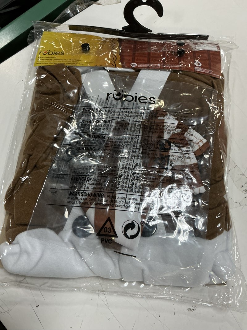 Condition photo showing New/Like New for Rubie's Willy Wonka & The Chocolate Factory Oompa Loompa Value Costume As Shown Medium