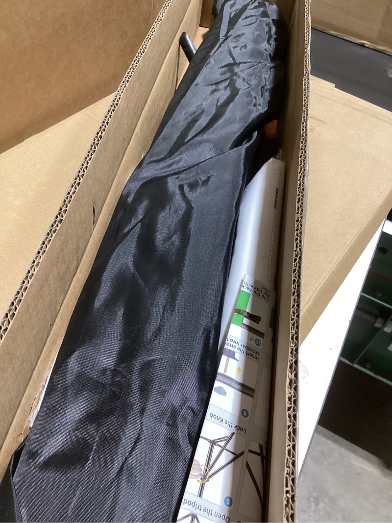 Condition photo showing New/Like New for White Backdrop with Stand for Photoshoot, 5X6.5ft White Photo Backdrop with T Shape Background Backdrop Stand for Photography, Portable Photo Backdrop Curtain Stand Kit w Carrying Bag 5 Spring Clamps 5 x 6.5 Ft White