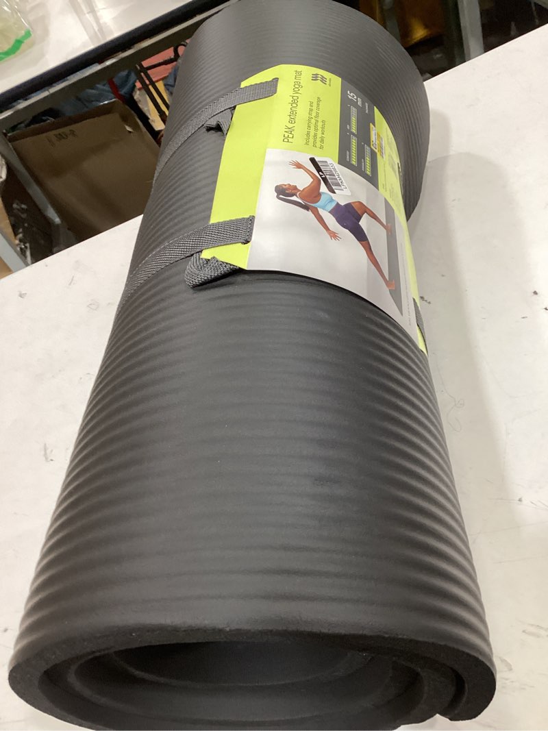 Condition photo showing Good Condition for premium fitness yoga mat 15mm black - all in motion™