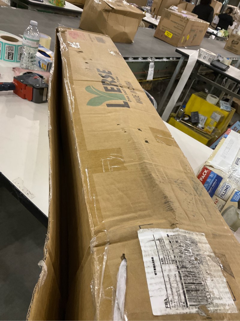 Condition photo showing Good Condition for Faux Fiddle Leaf Fig Tree 7ft - Artificial Fig Tree Fake Ficus Lyrata Plant in Pot - Fake Fig Tree for indoor Outdoor Modern Home House Office Perfect Housewarming Gift