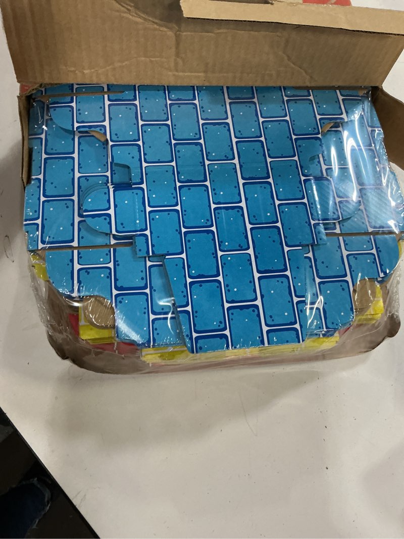 Condition photo showing New/Like New for Melissa & Doug Deluxe Jumbo Cardboard Blocks (24 Pieces) - FSC Certified