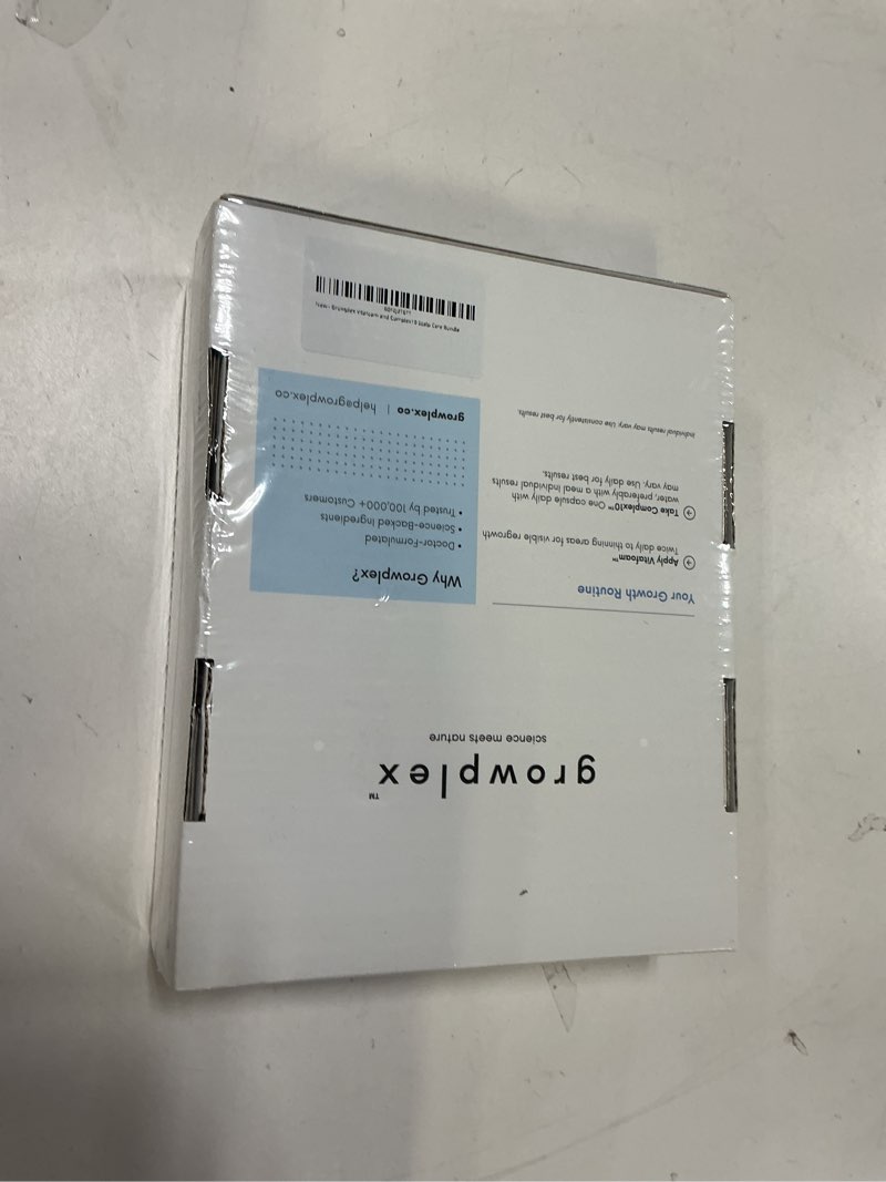 Condition photo showing New/Like New for Hair Growth Support Bundle – Vitafoam Scalp Care Foam + Complex10 Hair Supplement, Helps Support Fuller, Thicker-Looking Hair, Biotin & Zinc, Daily Use