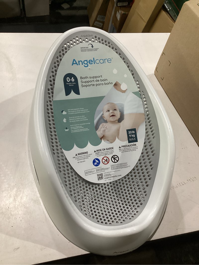 Condition photo showing Good Condition for angelcare baby aqua soft touch bath support & thermometer bundle | newborn baby bathtub 0-6 months | baby registry must-have | newborn essentials for safe & comfortable bath time