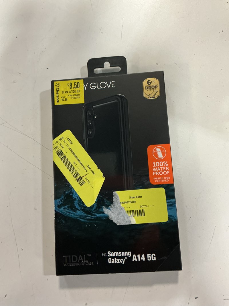 Condition photo showing Good Condition for body glove waterproof tidal phone case for samsung galaxy a17 5g - black/clear