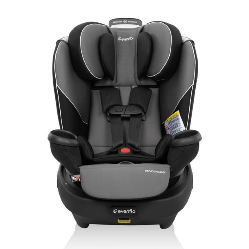 evenflo revolve360 rotating all-in-one car seat (amherst)