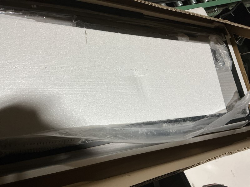 Condition photo showing Good Condition for PRAISUN 55 X 24 Inch Computer Desk with Deeper Desktop, Gaming Office Writing Work Desk for Home Office, Study, Bedroom, Work from Home, Metal Frame, Rustic Brown